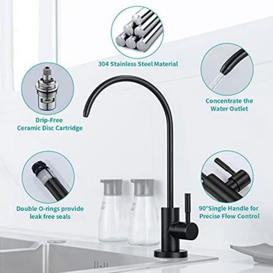 MIAOHUI Modern RO faucet Kitchen filter faucet, lead-free