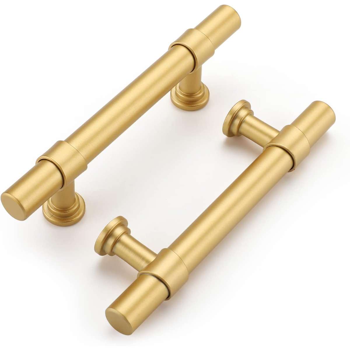 Haliwu 10-Piece Gold Cabinet Handles