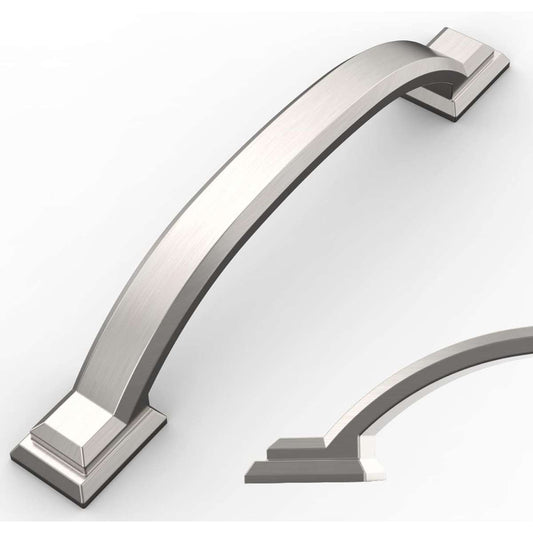 Amerdeco 10-Pack Brushed Satin Nickel Cabinet Pull