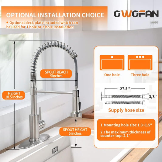 OWOFAN kitchen faucet