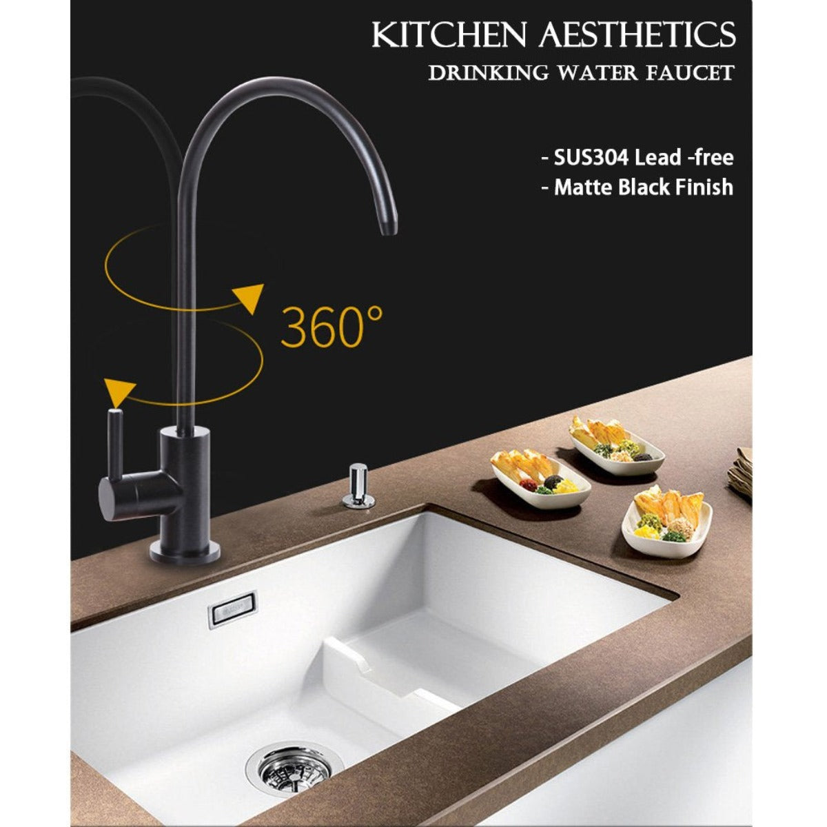 ESOW Kitchen Water Filter Faucet