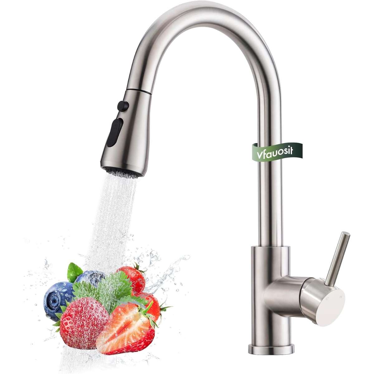 VFAUOSIT kitchen faucet with pull-down sprayer