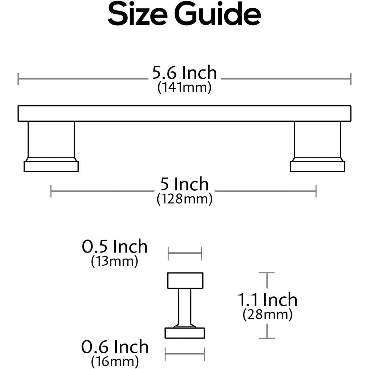 Alzassbg 10-Piece Brushed Satin Nickel Cabinet Handles