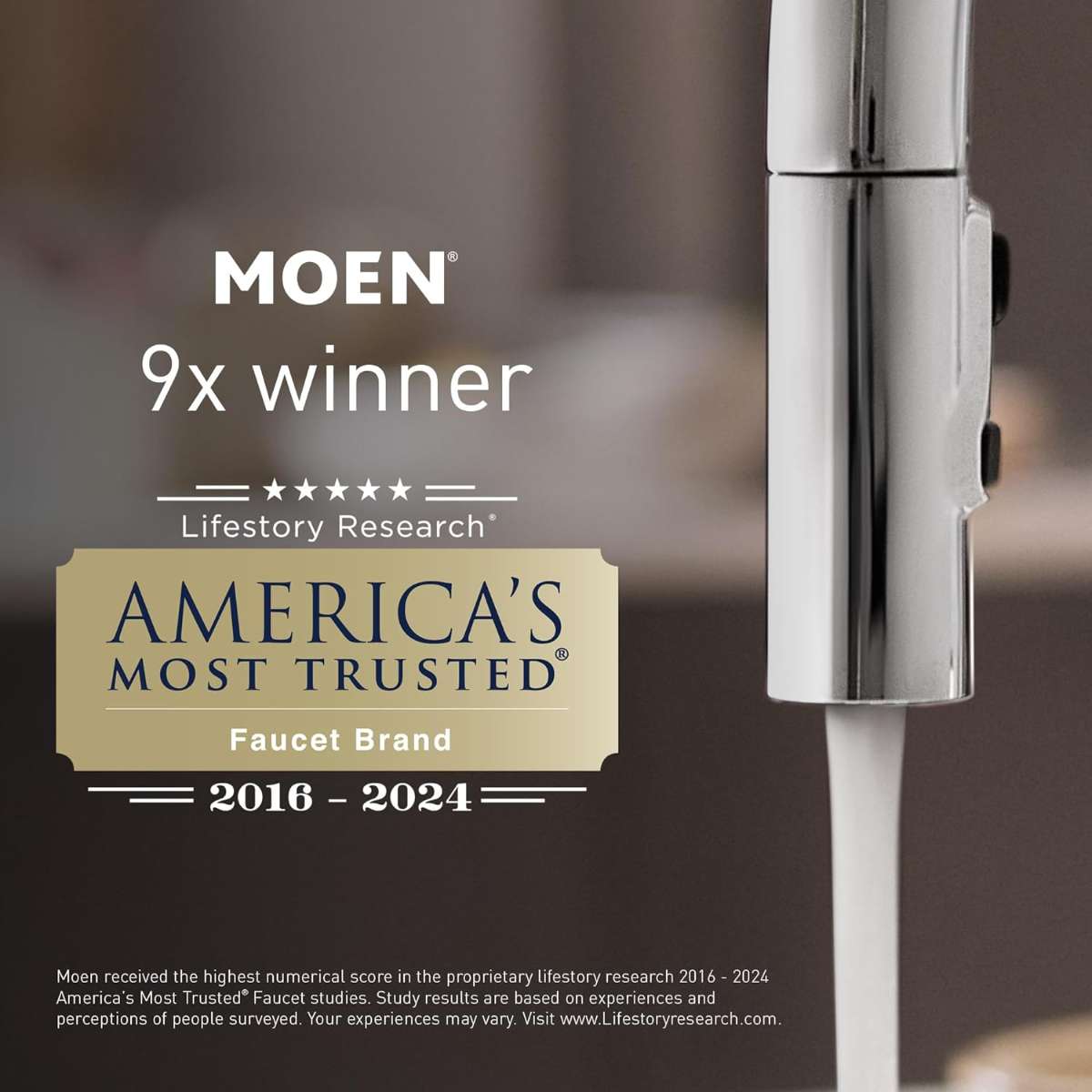 Moen Lounge Collection Brushed Nickel 24" Dual Towel Rail, DN7722BN