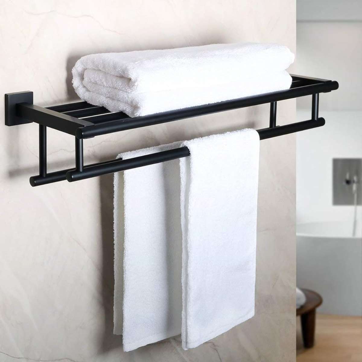 Alise towel rack for bathroom and toilet, GZ8000-B