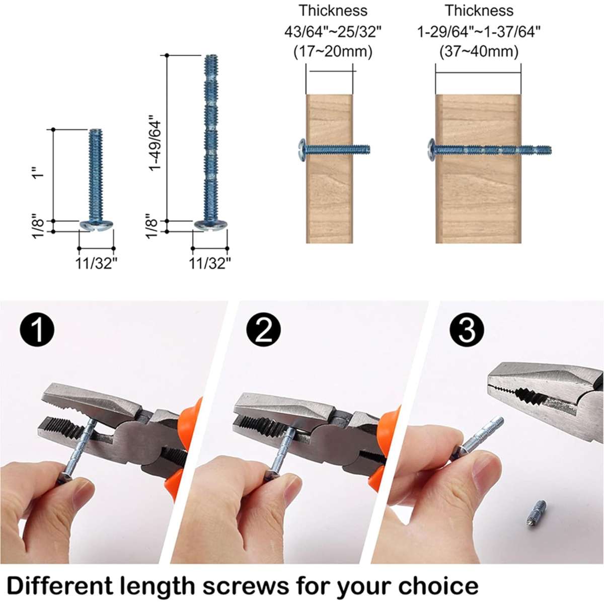 Amerdeco 10-Pack Brushed Satin Nickel Cabinet Pull