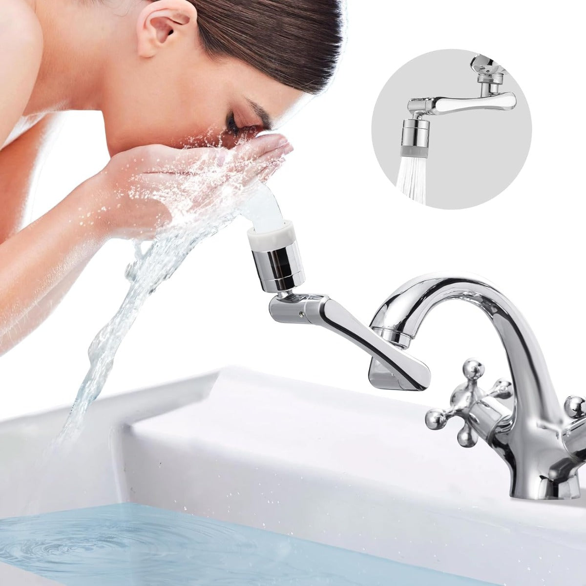 CECEFIN 1080° Multi-function rotary faucet